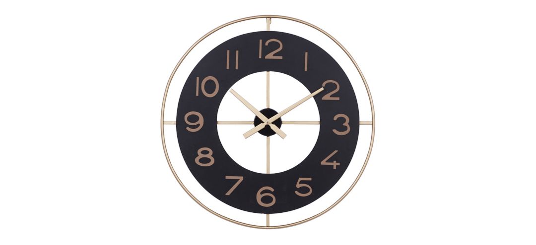 150115960 Ivy Collection Sleepy Hollow Vintage Wall Clock sku 150115960