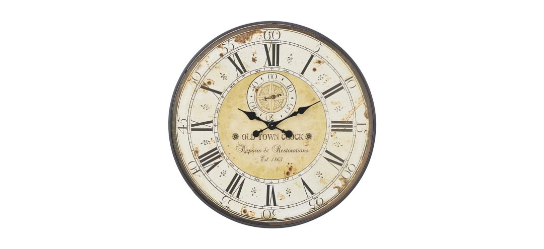 Ivy Collection Cazenovia Wall Clock