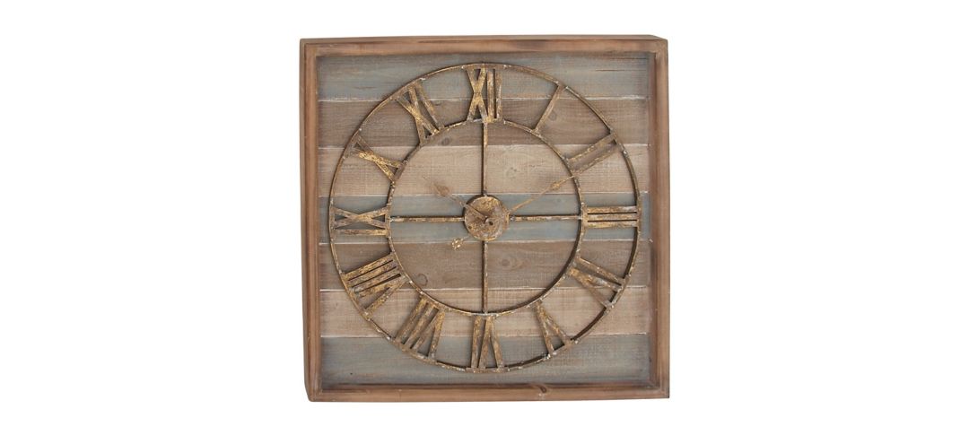 Ivy Collection Whatsit Wall Clock