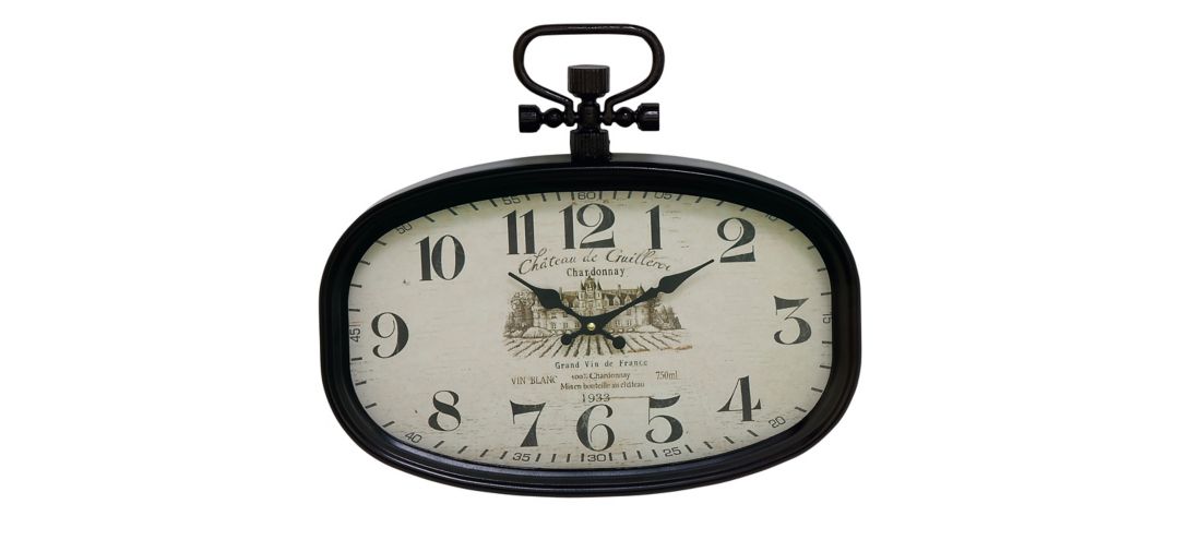 150116370 Ivy Collection Khan Wall Clock sku 150116370