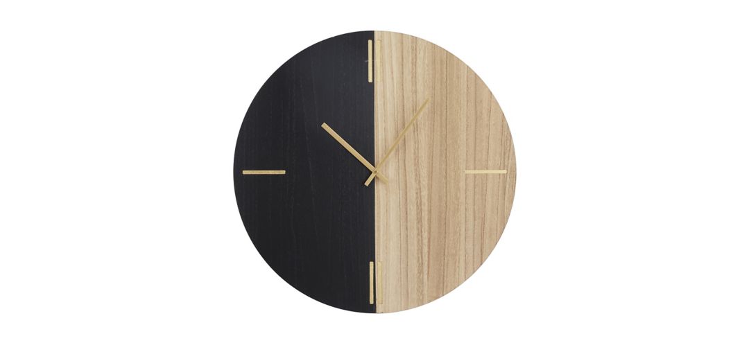 Ivy Collection Abstract Wall Clock
