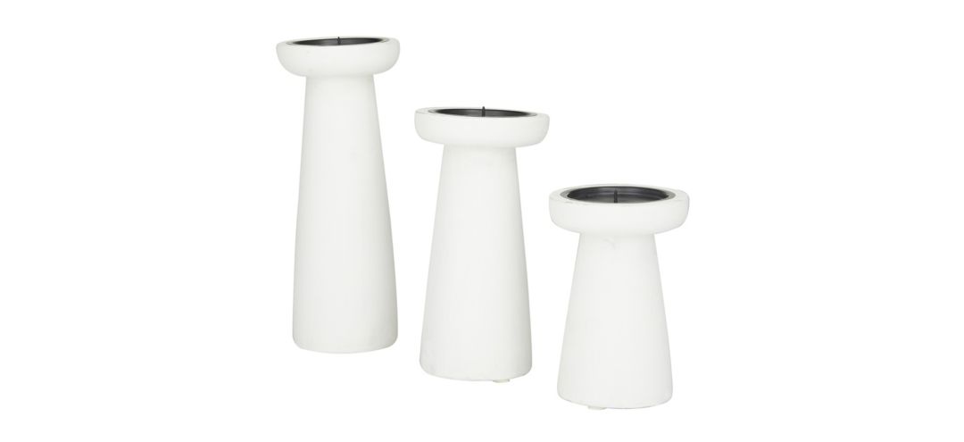 Ivy Collection JC Candle Holders Set of 3
