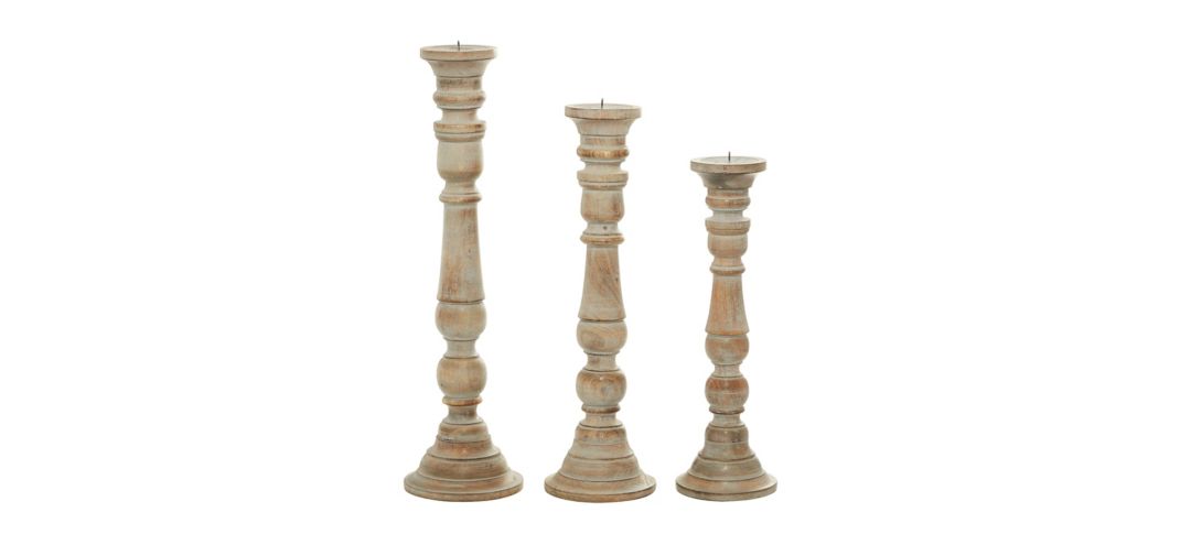 550140 Ivy Collection Dahkling Candle Holders Set of 3 sku 550140