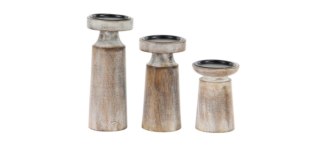 550168 Ivy Collection Epineux Candle Holders Set of 3 sku 550168