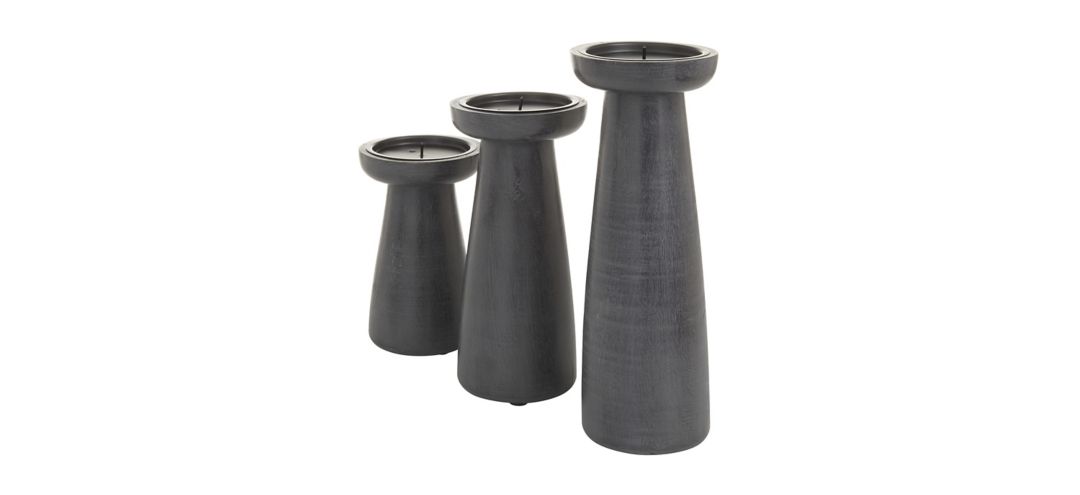 Ivy Collection JC Candle Holders Set of 3
