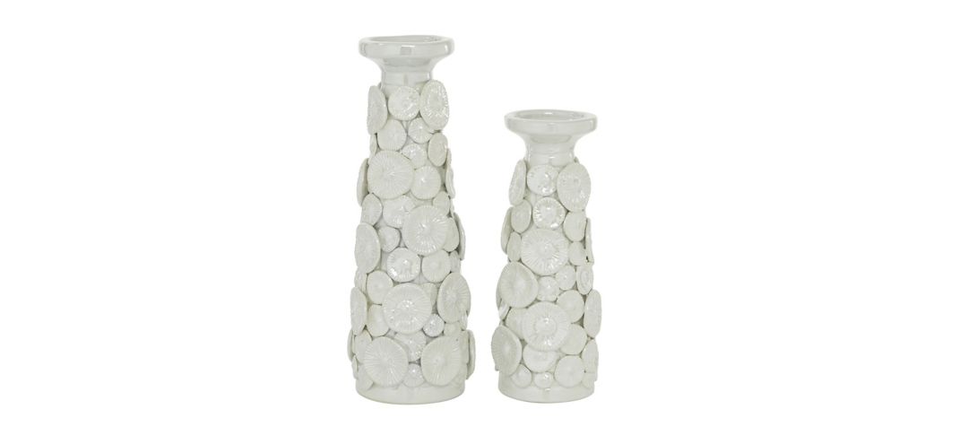 Ivy Collection Trujillo Candle Holders Set of 2
