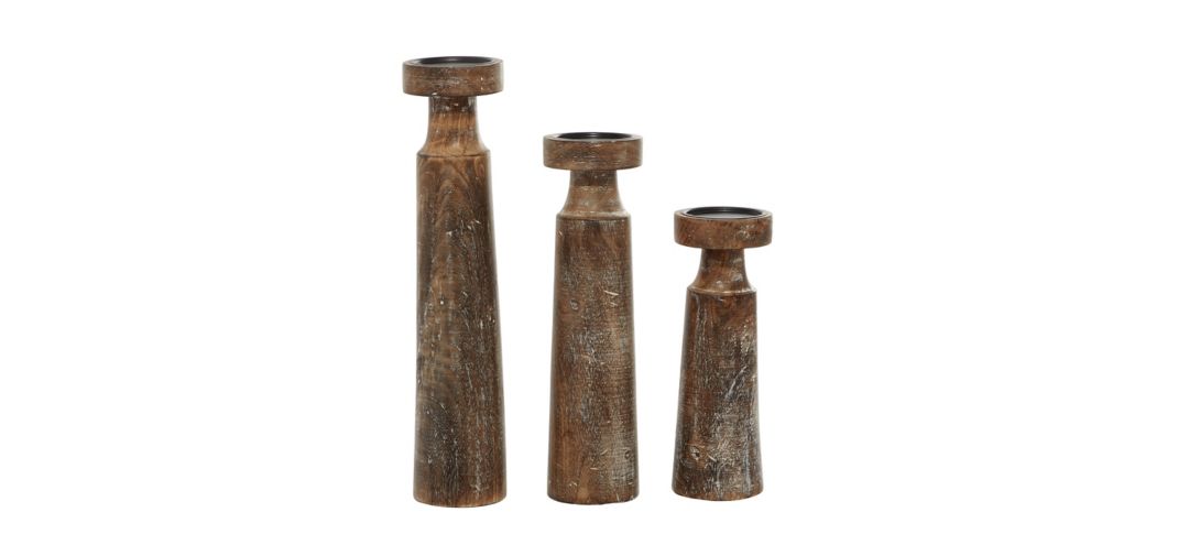 Ivy Collection Epineux Candle Holders Set of 3