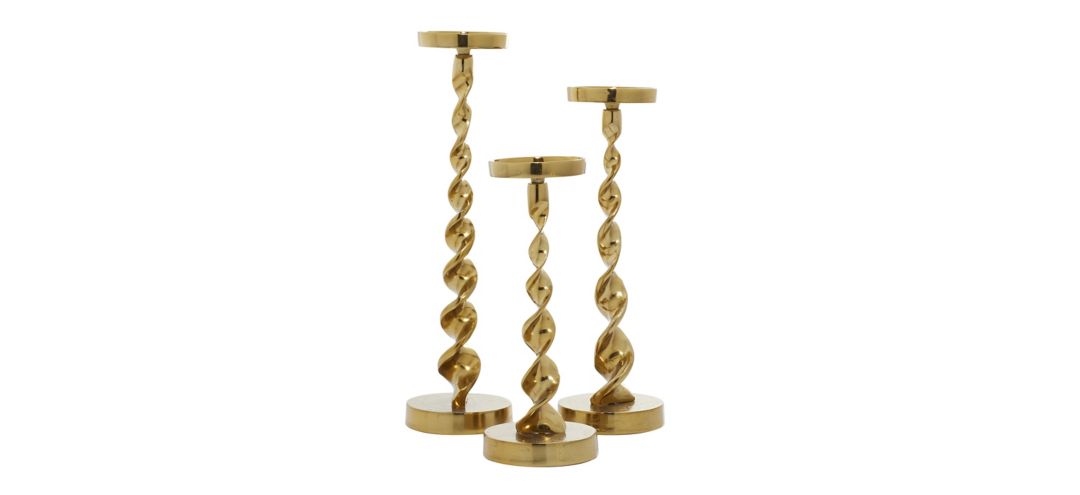 550245 Ivy Collection Altomonte Candle Holders Set of 3 sku 550245