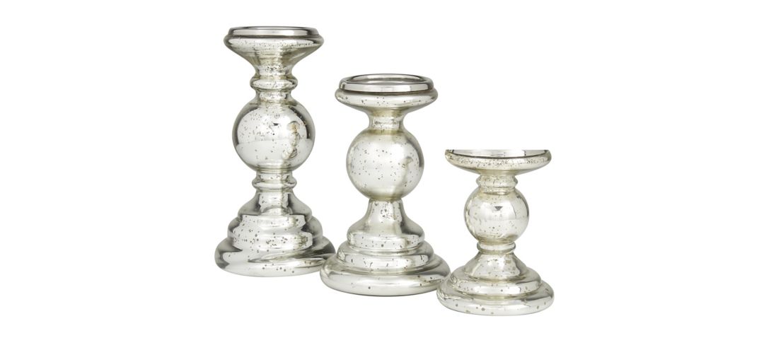 550335 Ivy Collection Jomiryo Candle Holders Set of 3 sku 550335