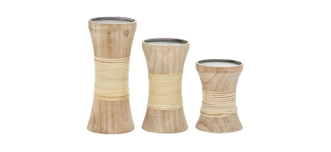550446 Ivy Collection Persephone Candle Holders Set of 3 sku 550446