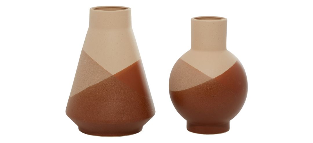 Ivy Collection Valdivia Vase Set of 2