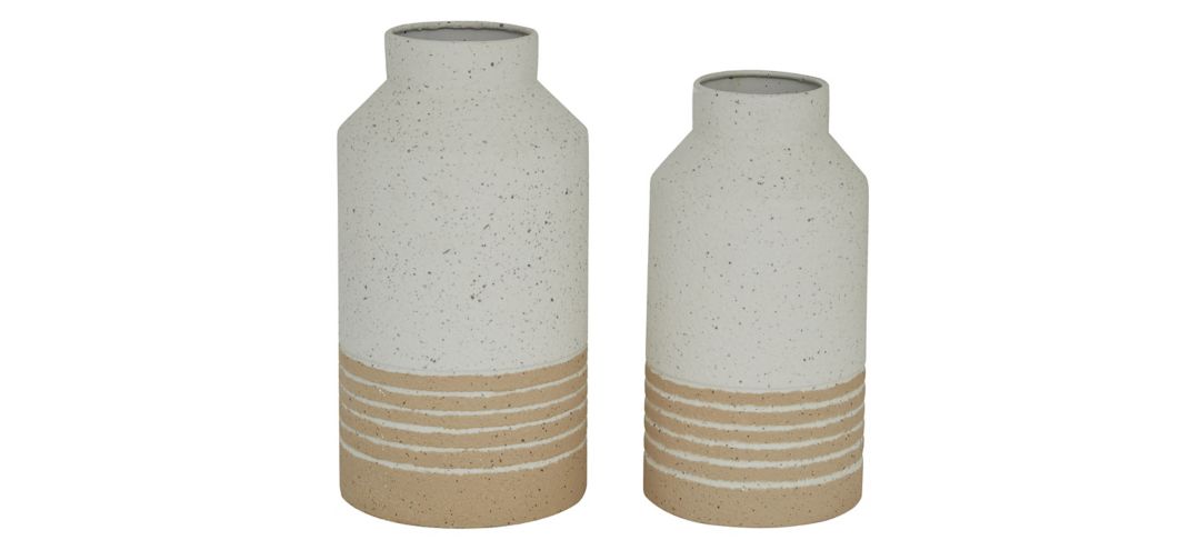 175225680 Ivy Collection Selfridges Vase Set of 2 sku 175225680