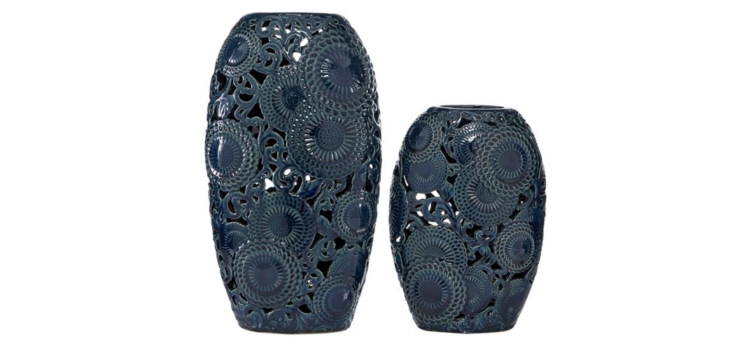 Ivy Collection Spiegel Vase Set of 2