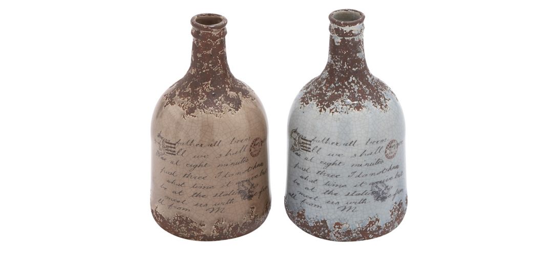 175226010 Ivy Collection Cabal Vase Set of 2 sku 175226010