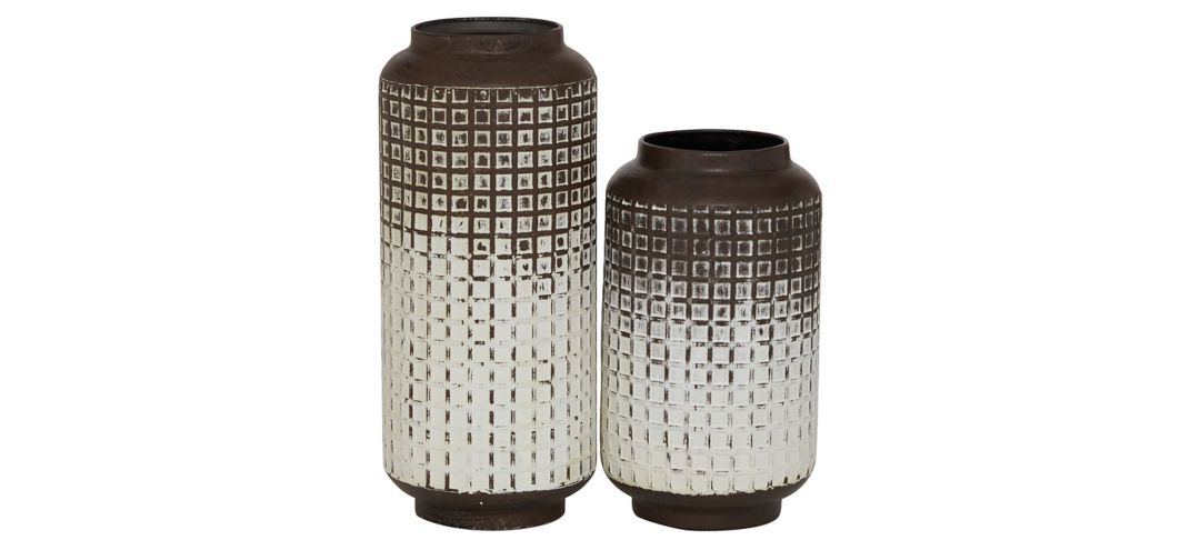 175226100 Ivy Collection MacQuarrie Vase Set of 2 sku 175226100