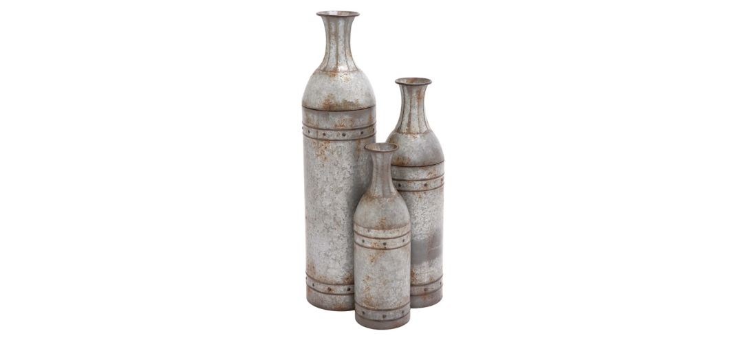 Ivy Collection Gad About Vase Set of 3