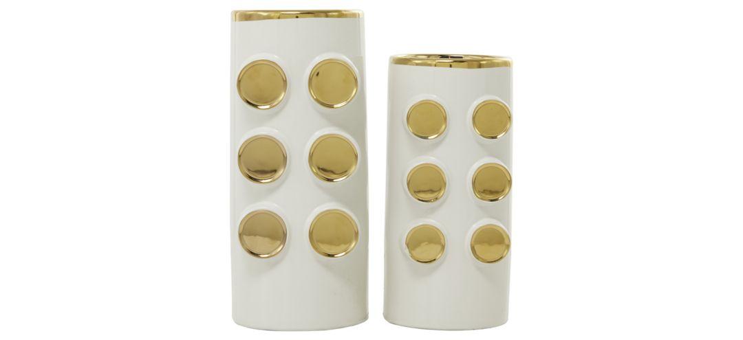 175227230 Ivy Collection JAdore Vase Set of 2 sku 175227230