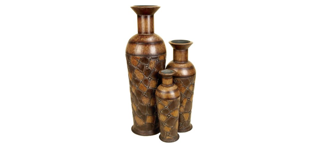 Ivy Collection Zorcist Vase - Set of 3