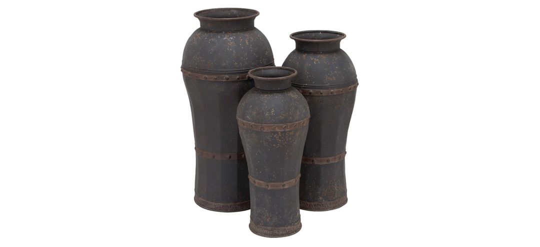 551465 Ivy Collection Winterbourne Vase Set of 3 sku 551465