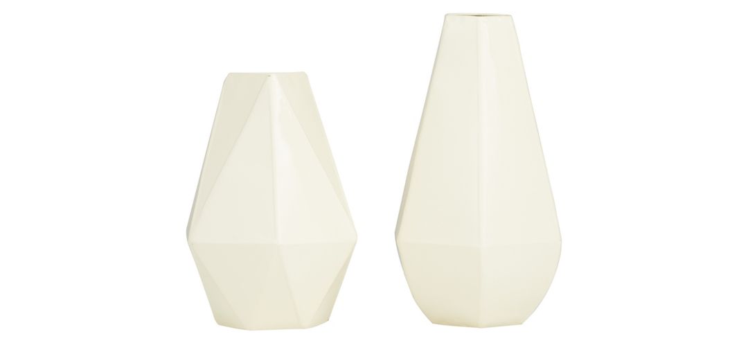 Ivy Collection Maru Vase Set of 2