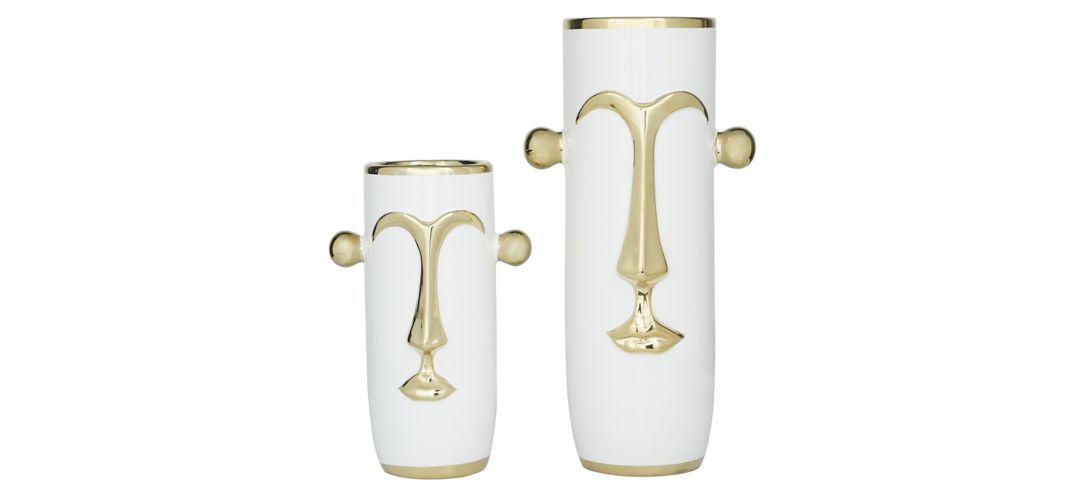 175227800 Ivy Collection Varner Vase Set of 2 sku 175227800