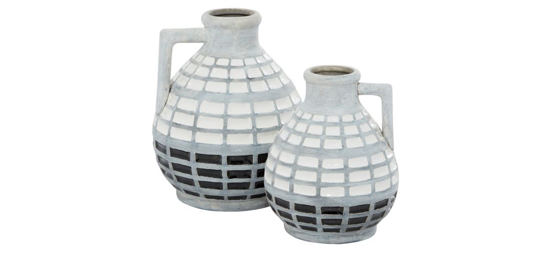 175227960 Ivy Collection Updo Vase Set of 2 sku 175227960