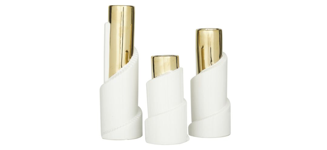 Ivy Collection Y2K Vase Set of 3