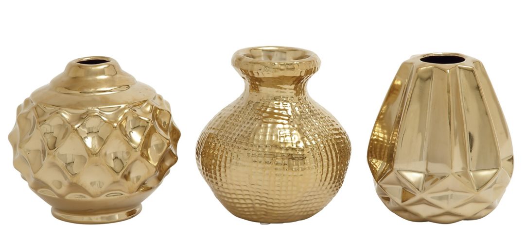 Ivy Collection Ultimate Vase Set of 3