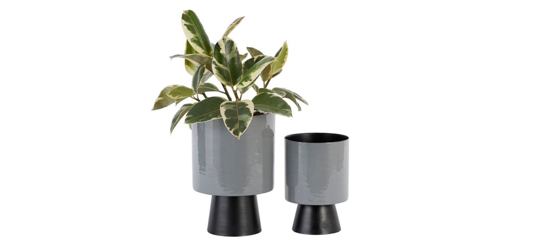 241326000 Ivy Collection Majorette Planter Set of 2 sku 241326000