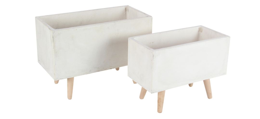 241326780 CosmoLiving Manhattan Planter Set of 2 sku 241326780