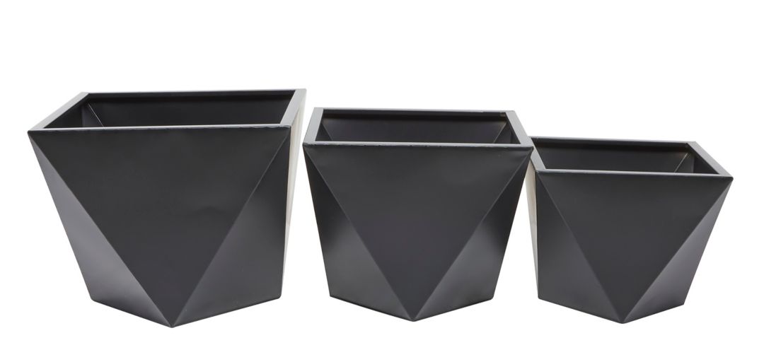 Ivy Collection Jemstar Planter Set of 3