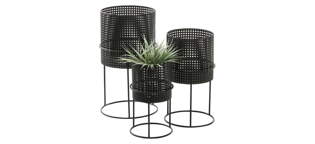 241327140 Ivy Collection Trailblazer Planter Set of 3 sku 241327140