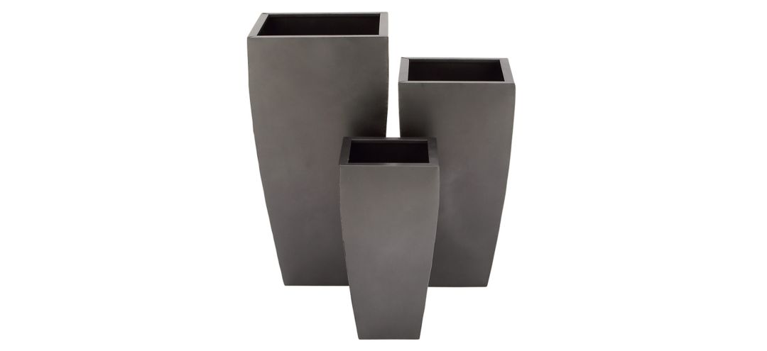 Ivy Collection Chattanooga Planter Set of 3