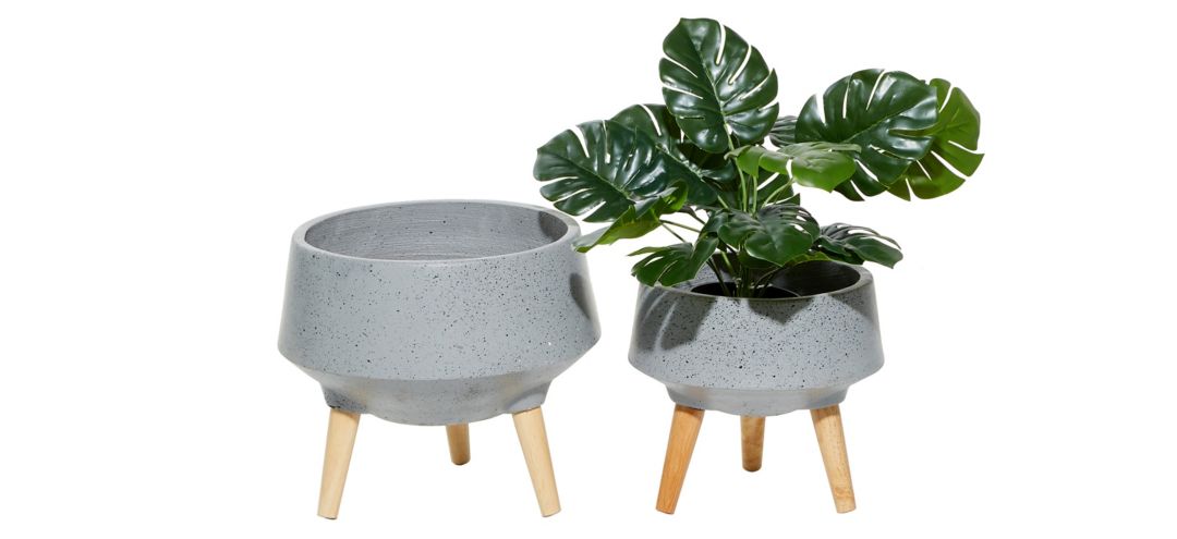 241327310 Ivy Collection Conductor Planter Set of 2 sku 241327310