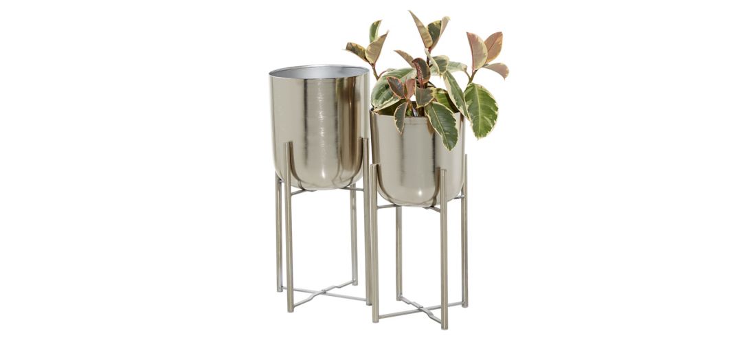 241327690 CosmoLiving Handsome Planter Set of 2 sku 241327690