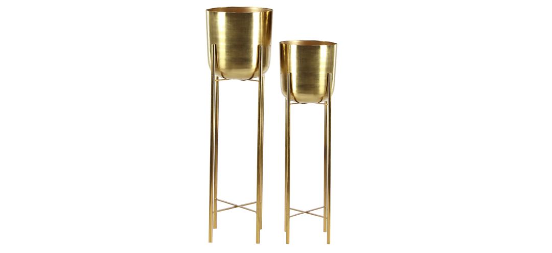 CosmoLiving Stiletto Planter Set of 2