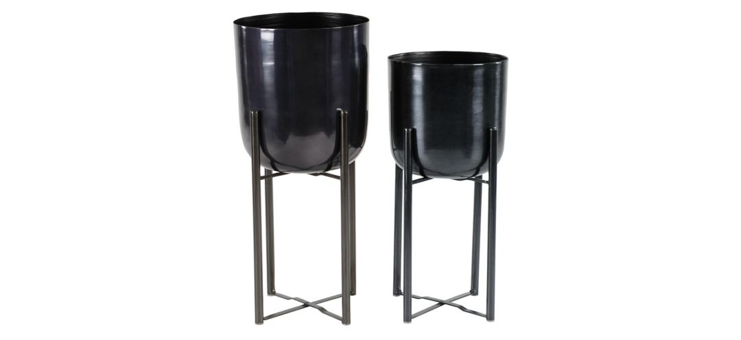 241328070 CosmoLiving Handsome Planter Set of 2 sku 241328070