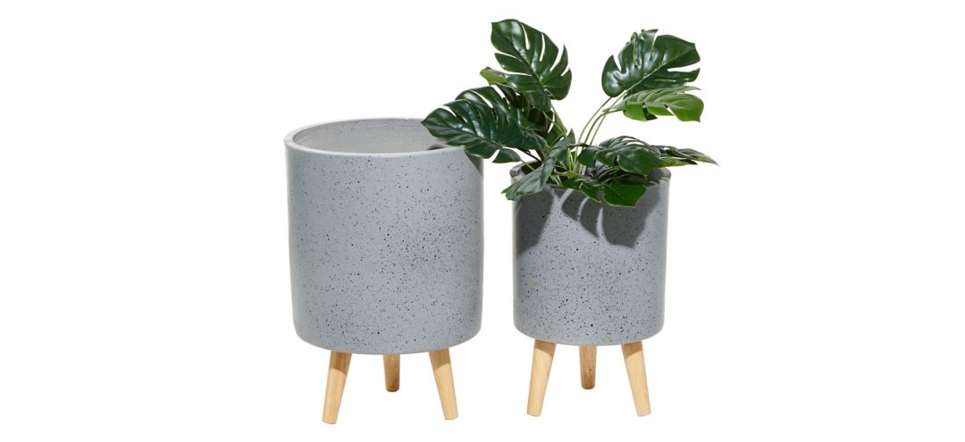 241328100 Ivy Collection Djini Planter - Set of 2 sku 241328100