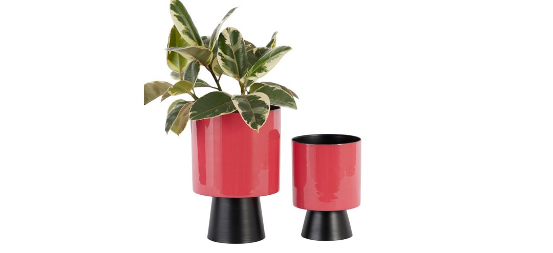 241328190 Ivy Collection Majorette Planter Set of 2 sku 241328190