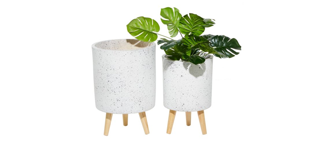 241328200 Ivy Collection Djini Planter - Set of 2 sku 241328200