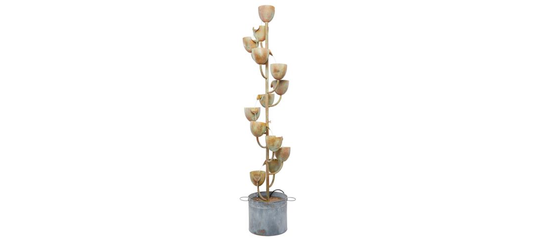 242327610 Ivy Collection Copper Metal Fountain sku 242327610