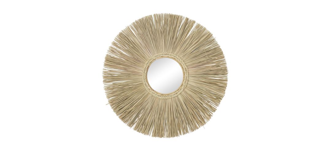 Ivy Collection Bohemian Wall Mirror