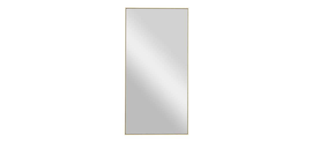 300143600 Ivy Collection Gold Wood Wall Mirror sku 300143600