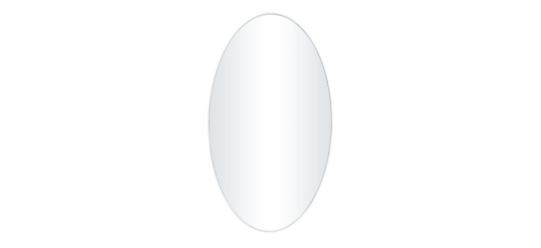 300144530 Ivy Collection White Wood Wall Mirror sku 300144530