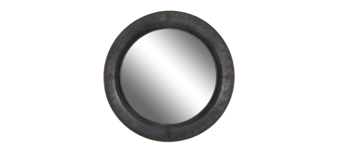 550278 Ivy Collection Grey Metal Wall Mirror sku 550278