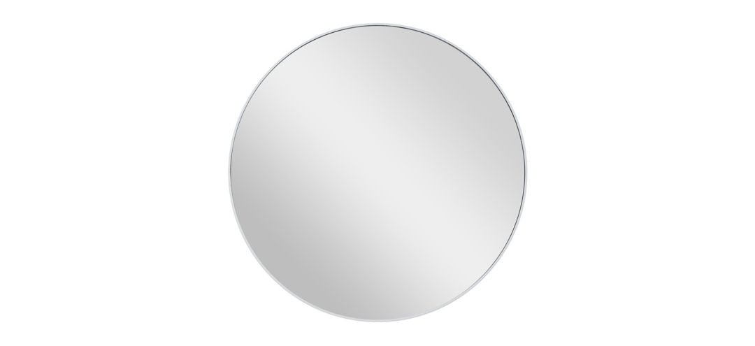 300145130 Ivy Collection White Wood Wall Mirror sku 300145130