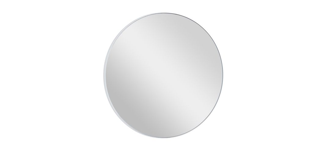 300145650 Ivy Collection White Wood Wall Mirror sku 300145650