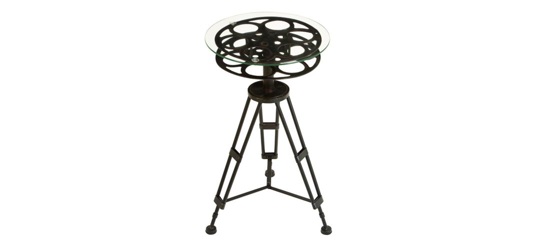 374060600 Ivy Collection Movie Reel Accent Table sku 374060600