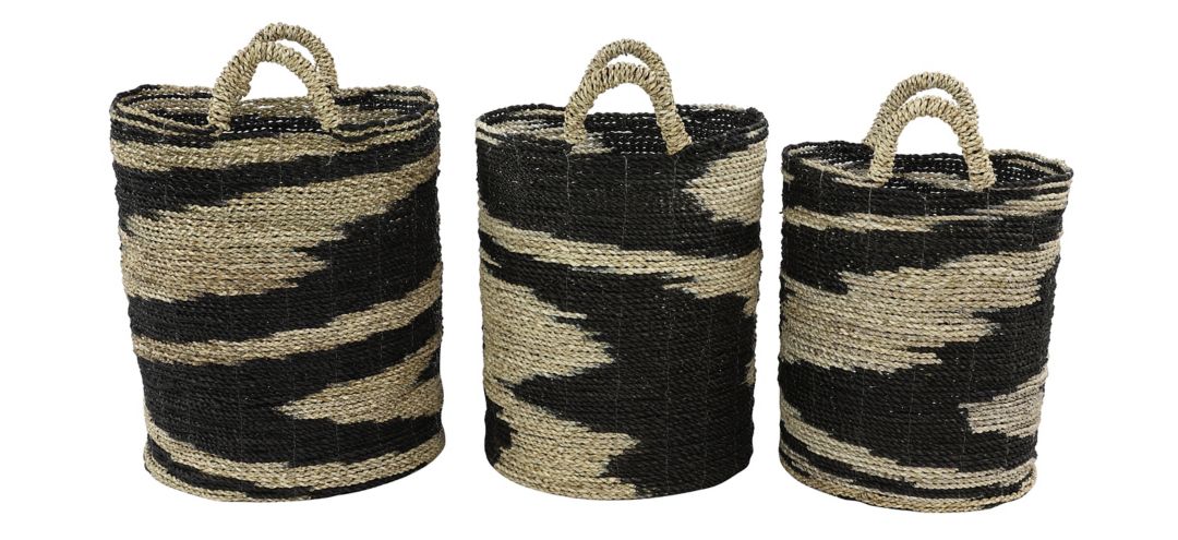 550905 Ivy Collection Storage Baskets - Set of 3 sku 550905