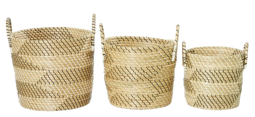 550922 Ivy Collection Storage Baskets - Set of 3 sku 550922